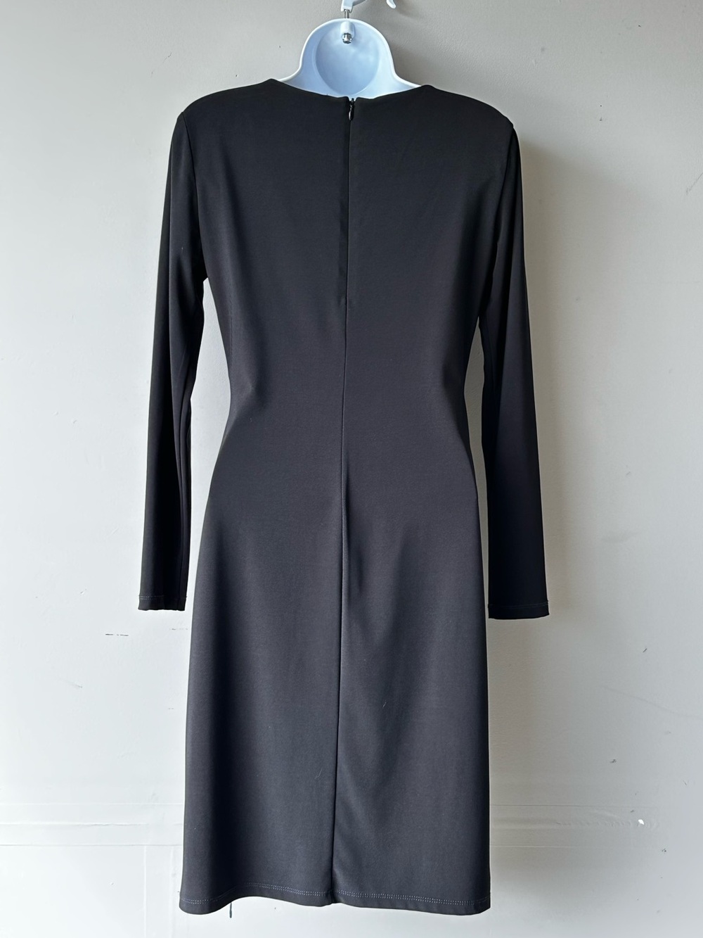 Lauren Ralph Lauren Stunning Sequin-Accented Black Cocktail Dress - Picture 10 of 11
